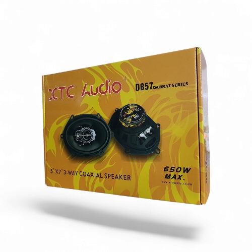 XTC SPEAKER 650W 3WAY 5X7 COAXIAL - Image 3